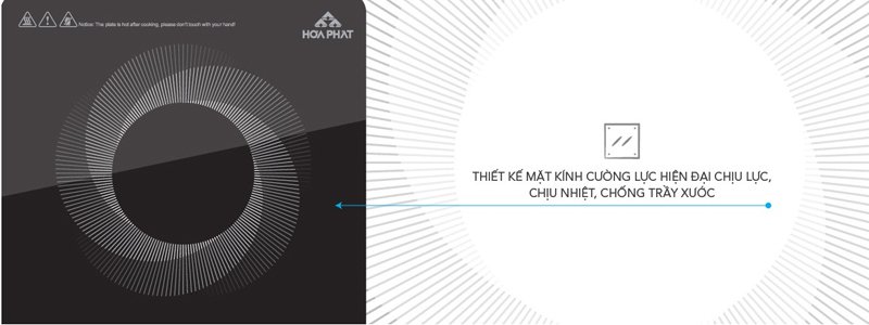 bếp điện từ đơn hòa phát hpc d11a2