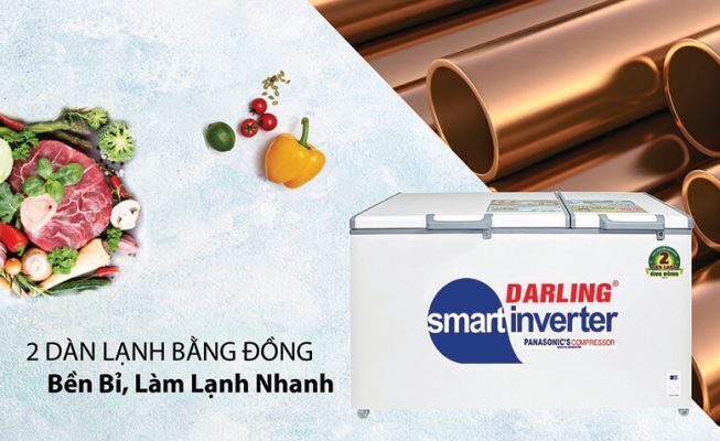 tủ đông darling smart dmf-3699ws