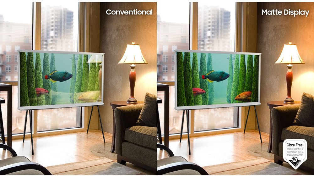 qled tivi serif samsung 4k 55 inch 55ls01ba