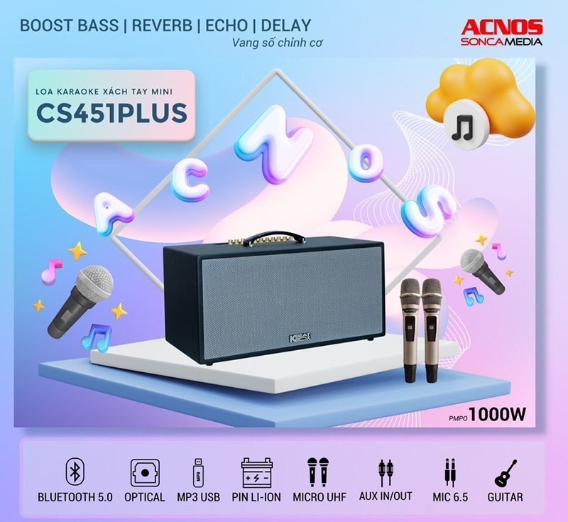 loa acnos cs451 plus