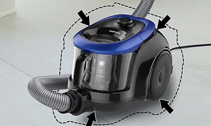 máy hút bụi samsung vc18m2120sb/sv