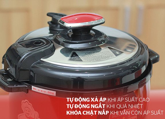 nồi áp suất sunhouse sh1552 (shd1552) 5 lít