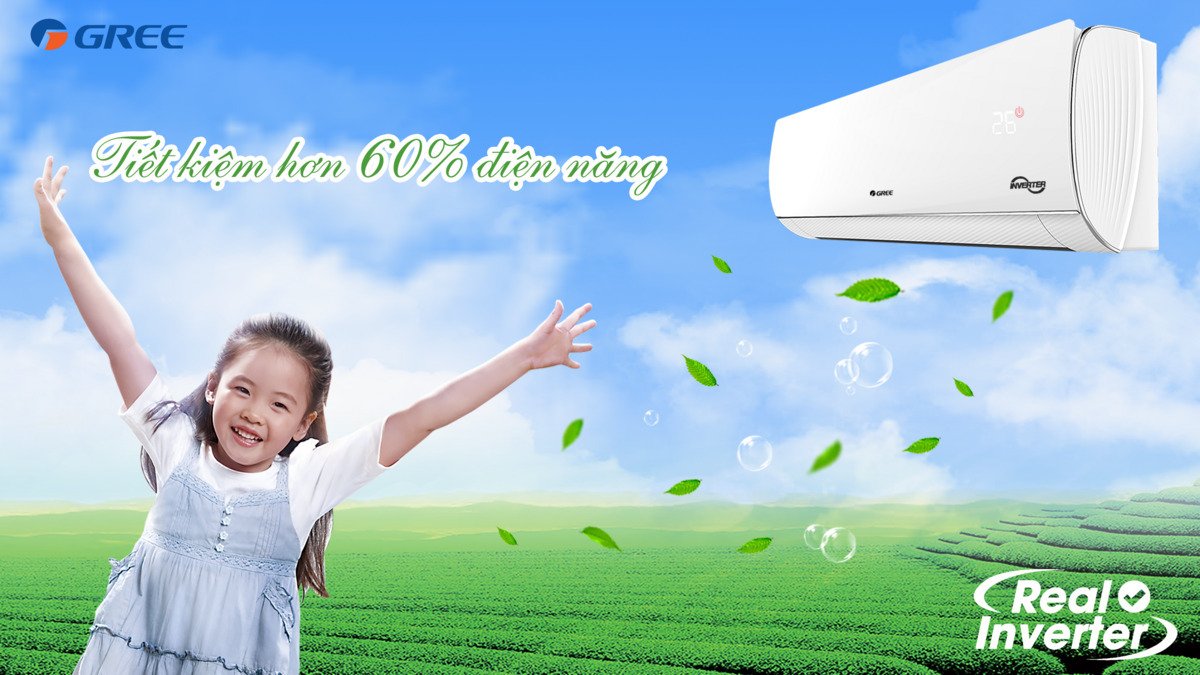 điều hòa gree 18.000btu inverter 1 chiều gwc18fd-k6d9a1w