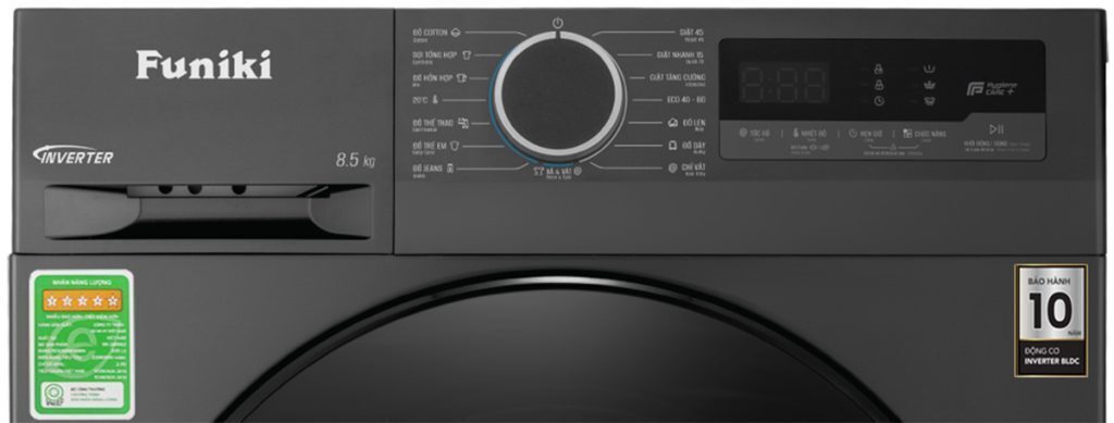 máy giặt cửa trước funiki hwm f885adg