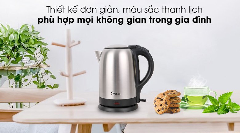 bình đun siêu tốc midea 1.7 lít mk-17ss