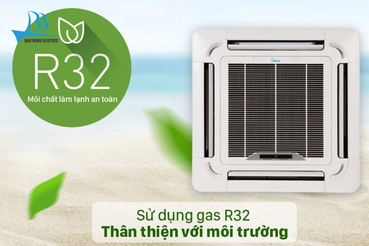 điều hòa âm trần midea 18000btu 1 chiều inverter mcd1-18crdn8