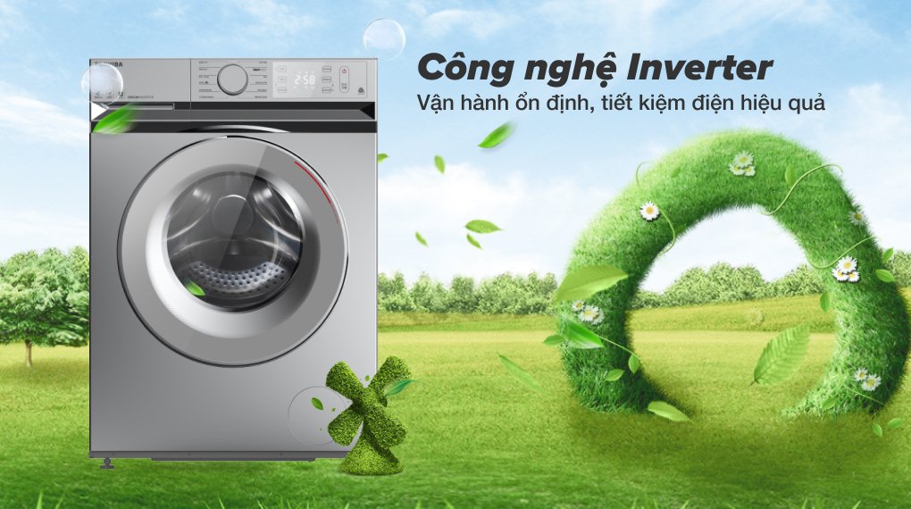 máy giặt toshiba inverter 8.5 kg tw-bl95a4v(ss)