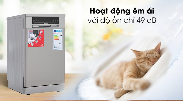 máy rửa chén galanz w45a3a401m-0e1(ss)