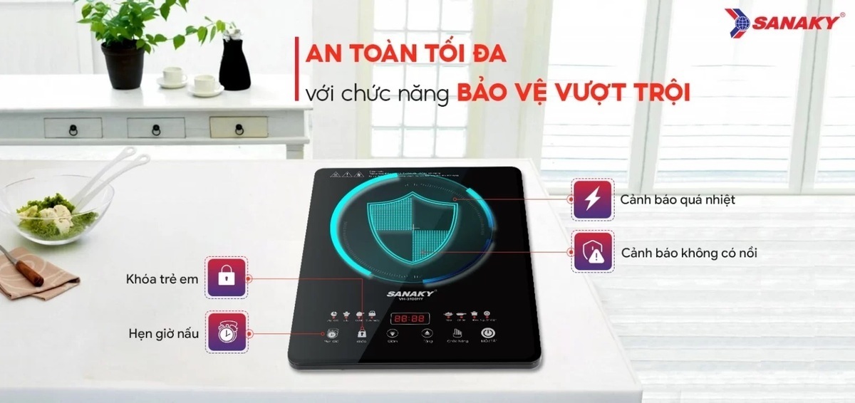bếp từ đơn sanaky vh-6101hy