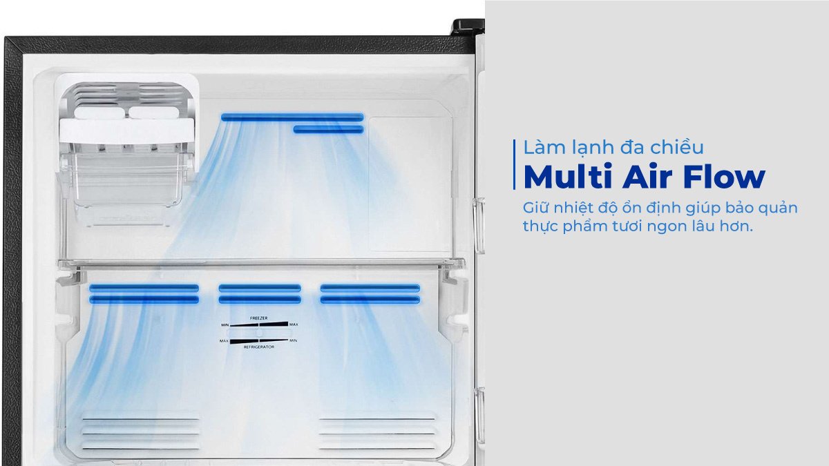 tủ lạnh toshiba inverter 233 lít gr-rt303we-pmv(52)