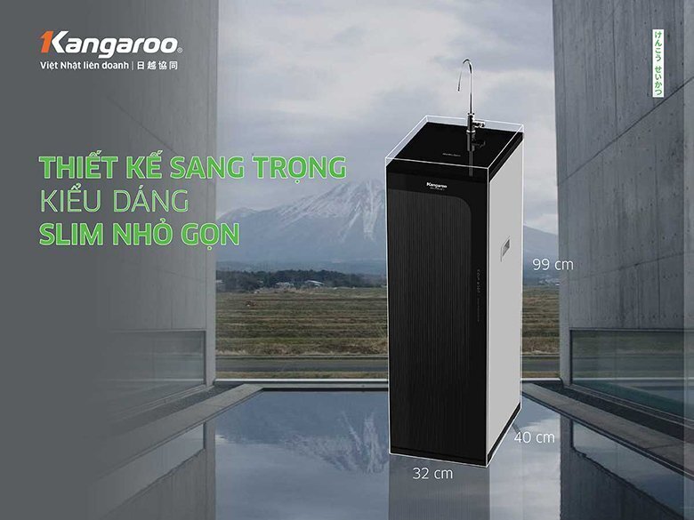 máy lọc nước ro hydrogen kangaroo 10 lõi kg100hc2
