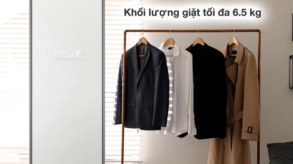 tủ chăm sóc quần áo thông minh lg styler inverter 5 móc s5boc