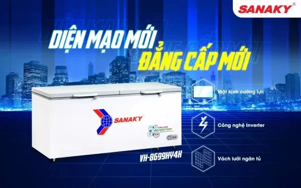 tủ đông sanaky vh-8699hy4k inverter 761 lít