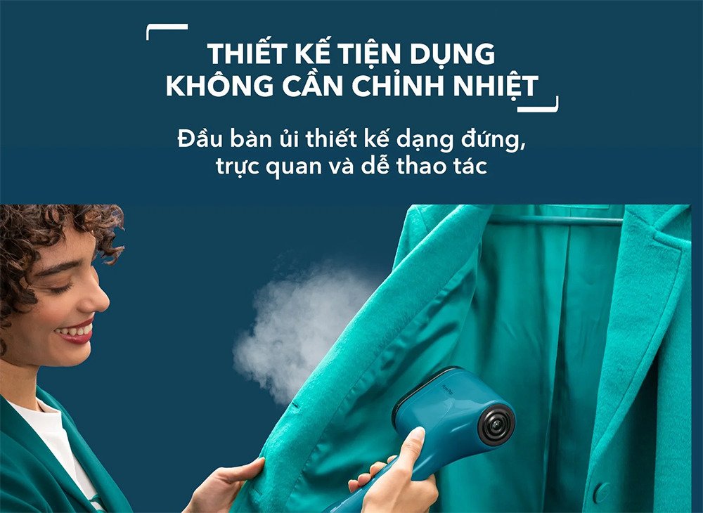 bàn ủi hơi nước cầm tay tefal dt2026e1