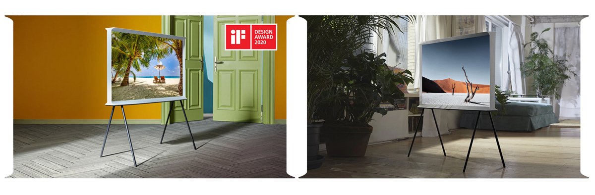 qled tivi serif samsung 4k 55 inch 55ls01ba