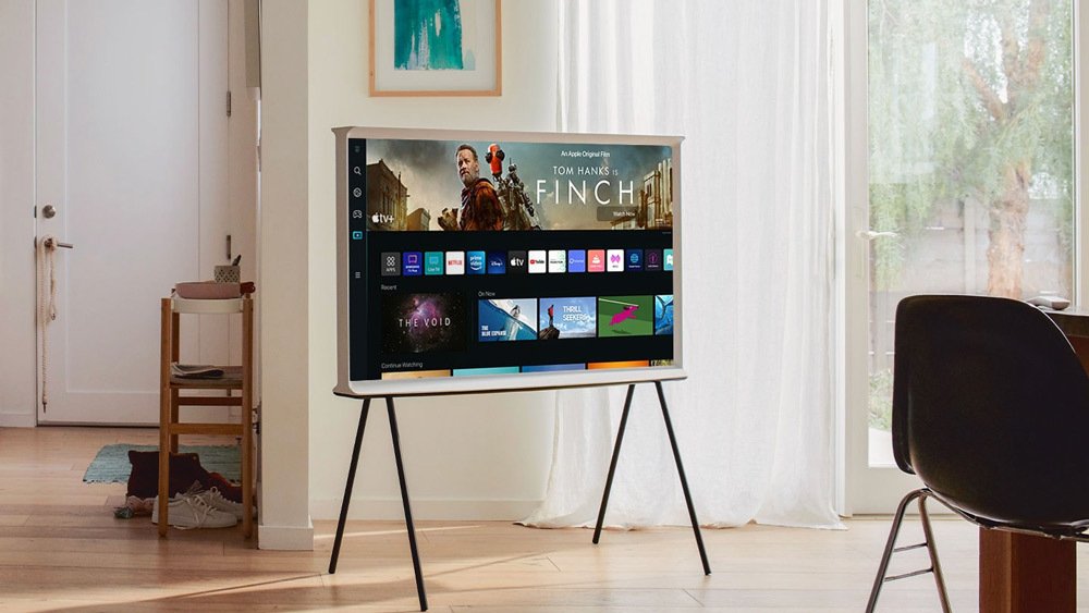 qled tivi serif samsung 4k 55 inch 55ls01ba