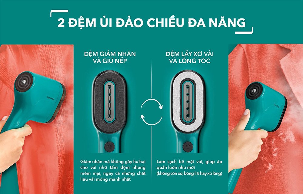 bàn ủi hơi nước cầm tay tefal dt2022e1