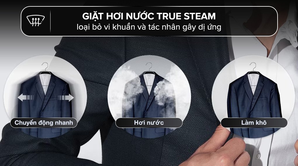 tủ chăm sóc quần áo thông minh lg styler inverter 3 móc s3mfc