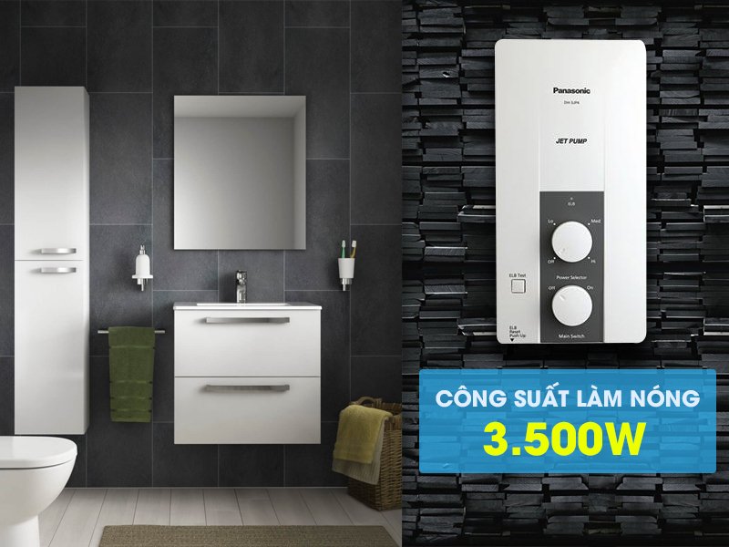 máy nước nóng panasonic dh-3jp4vh 3.5 kw