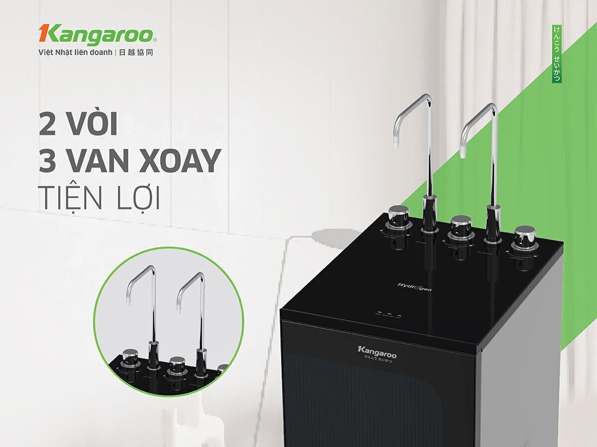máy lọc nước ro nóng lạnh kangaroo kg10a16