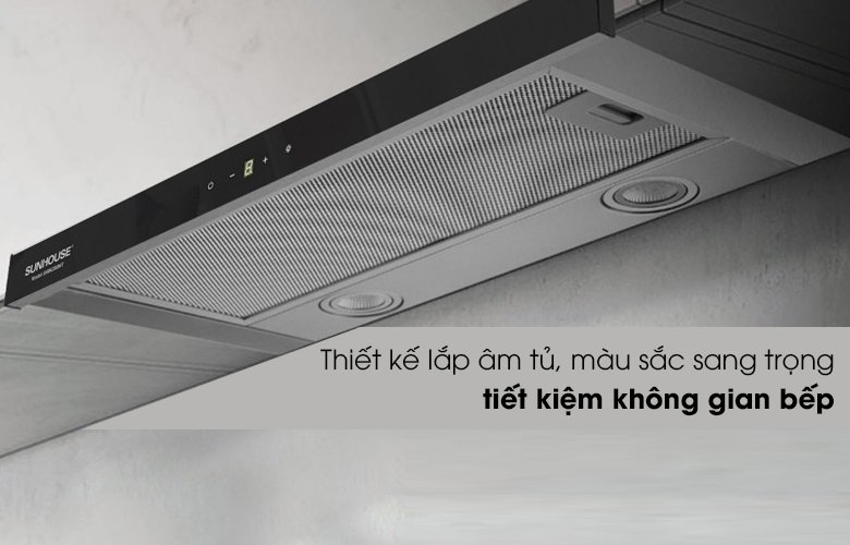 máy hút mùi âm tủ sunhouse shb6288mt