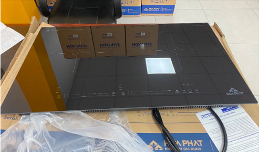 bếp đôi điện từ hồng ngoại hòa phát hpc h21a2