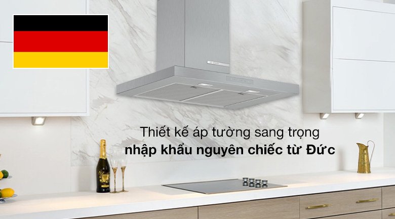 máy hút mùi áp tường bosch dwb77cm50