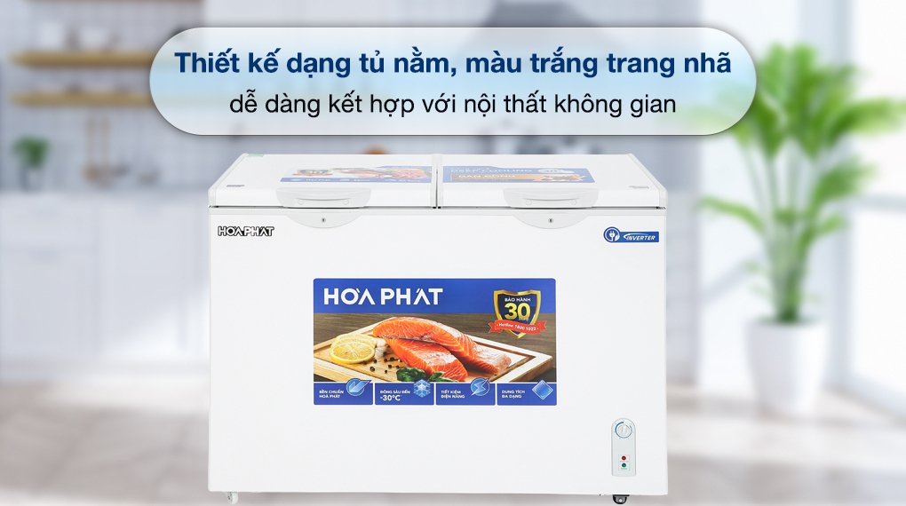 tủ đông hòa phát inverter 271 lít hpf bd8271