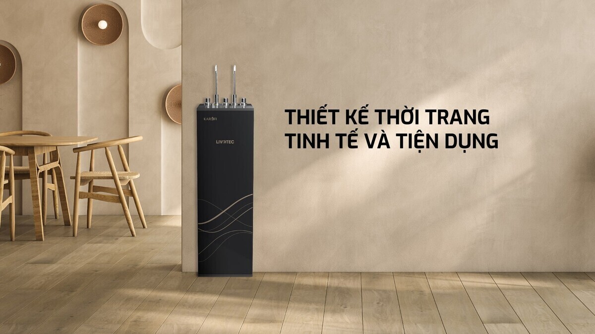 máy lọc nước nóng lạnh karofi livotec 628