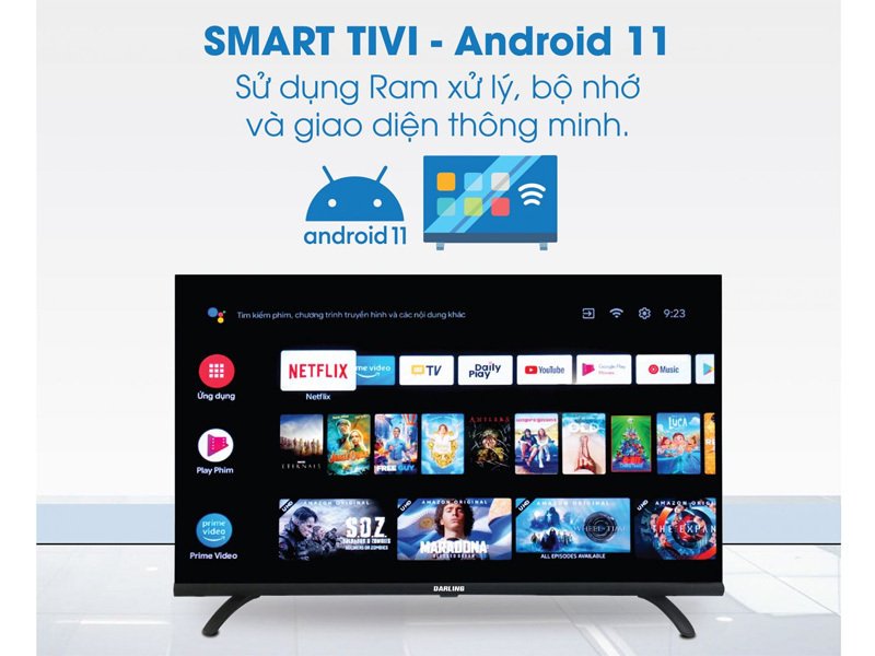 smart voice tivi darling 40 inch 40fh964v