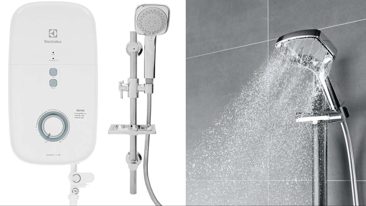 máy nước nóng trực tiếp electrolux ewe451kx-dwb2 4.5kw