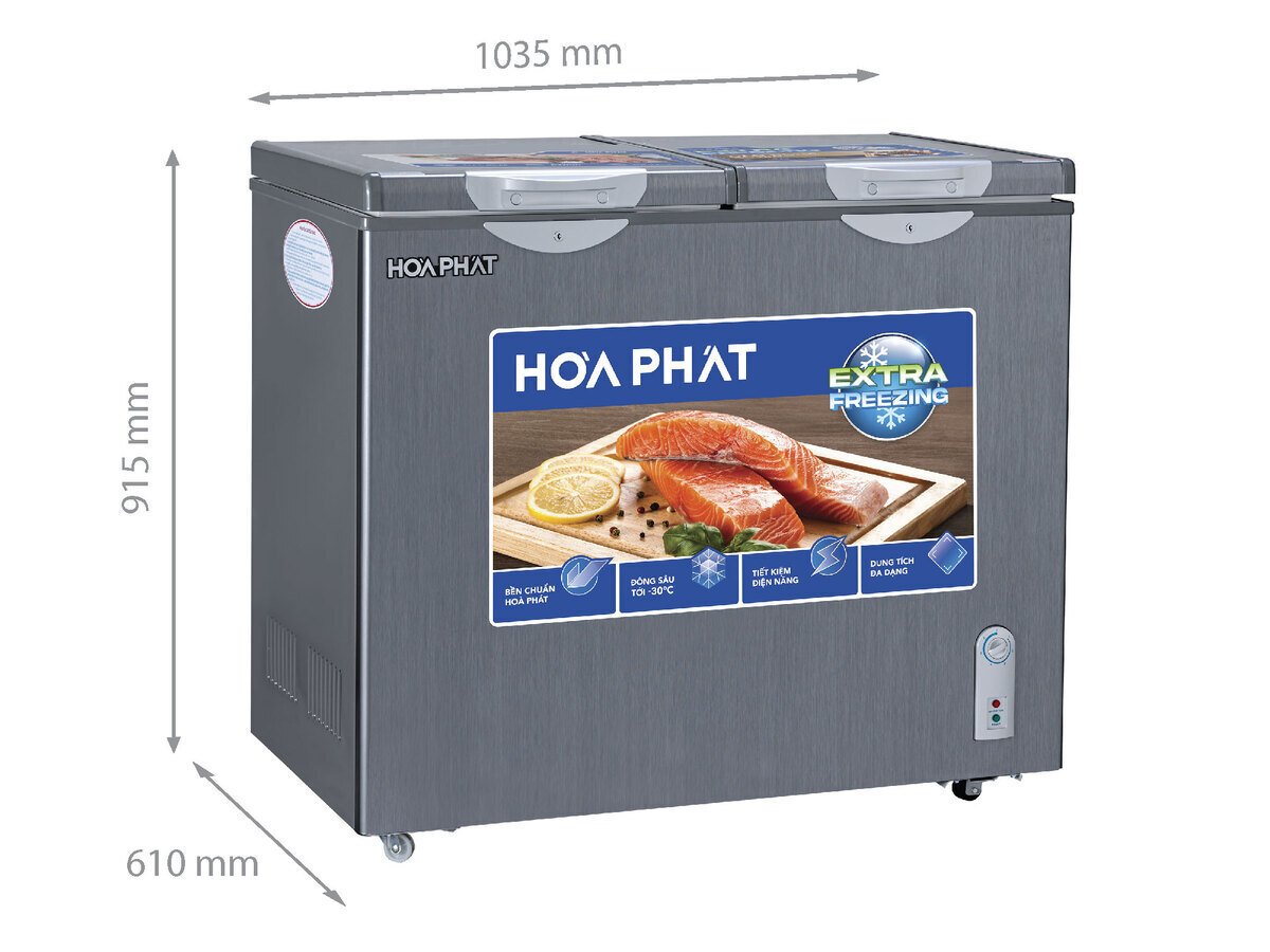 tủ đông hòa phát 205 lít hpf bd6205g