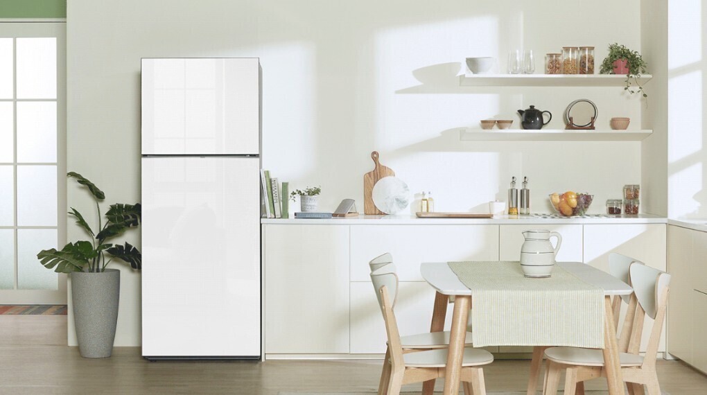 tủ lạnh samsung inverter 385 lít bespoke rt38cb668412sv