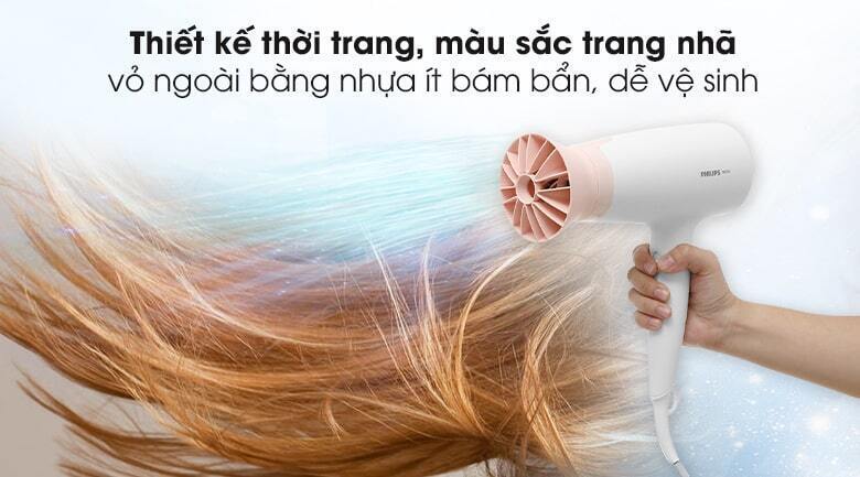 máy sấy tóc 1600w philips bhd300/10