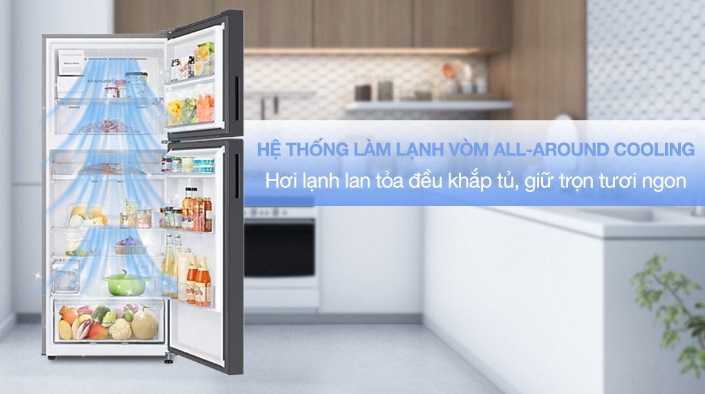 tủ lạnh samsung inverter 385 lít bespoke rt38cb668412sv