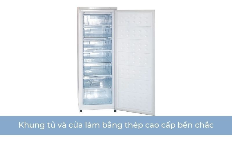 tủ đông hòa phát 208 lít huf 450sr1 (sản phẩm trưng bày)