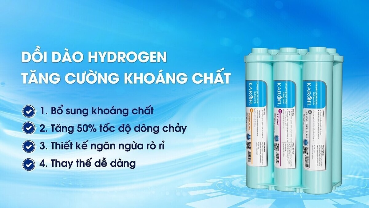 máy lọc nước nóng lạnh karofi kad-m59