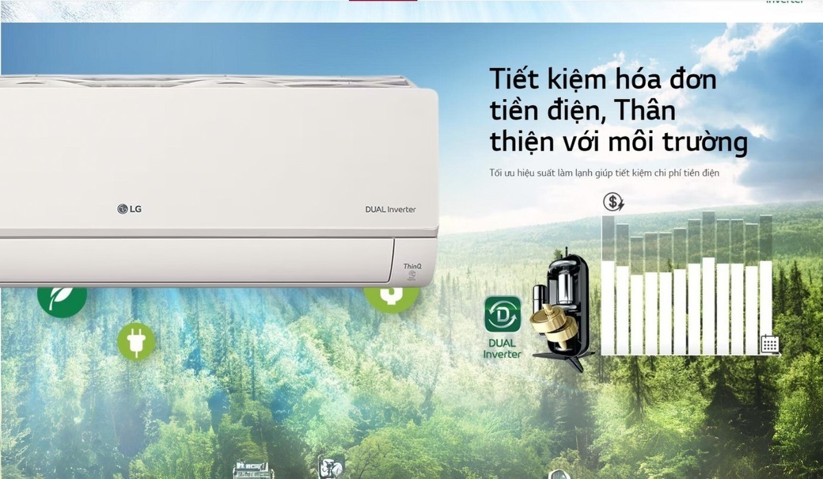máy lạnh lg inverter 1.5 hp v13apib