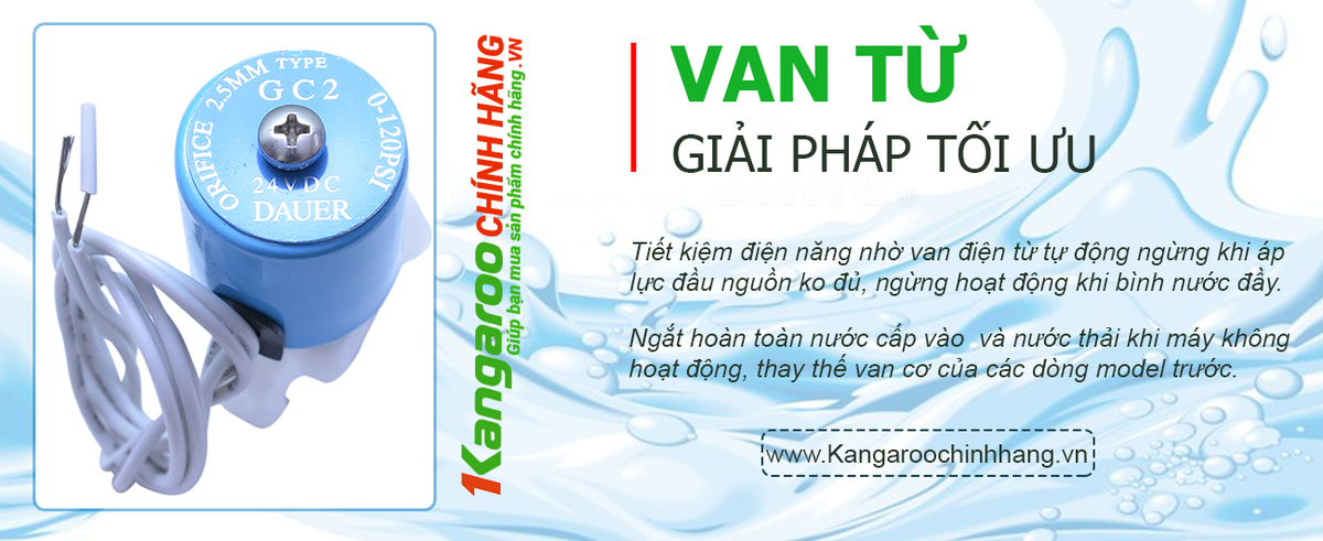 máy lọc nước kangaroo hydrogen kg100hg vtu