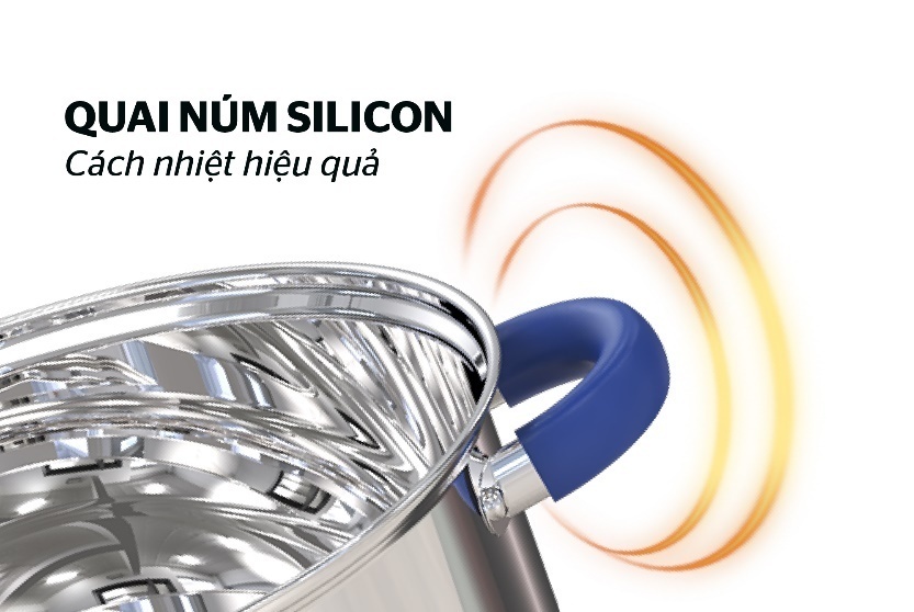 bộ nồi inox 3 đáy sunhouse shg361