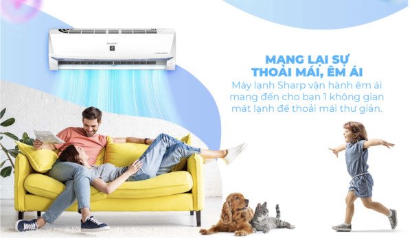 máy lạnh inverter sharp 2 hp ah-xp18bsw