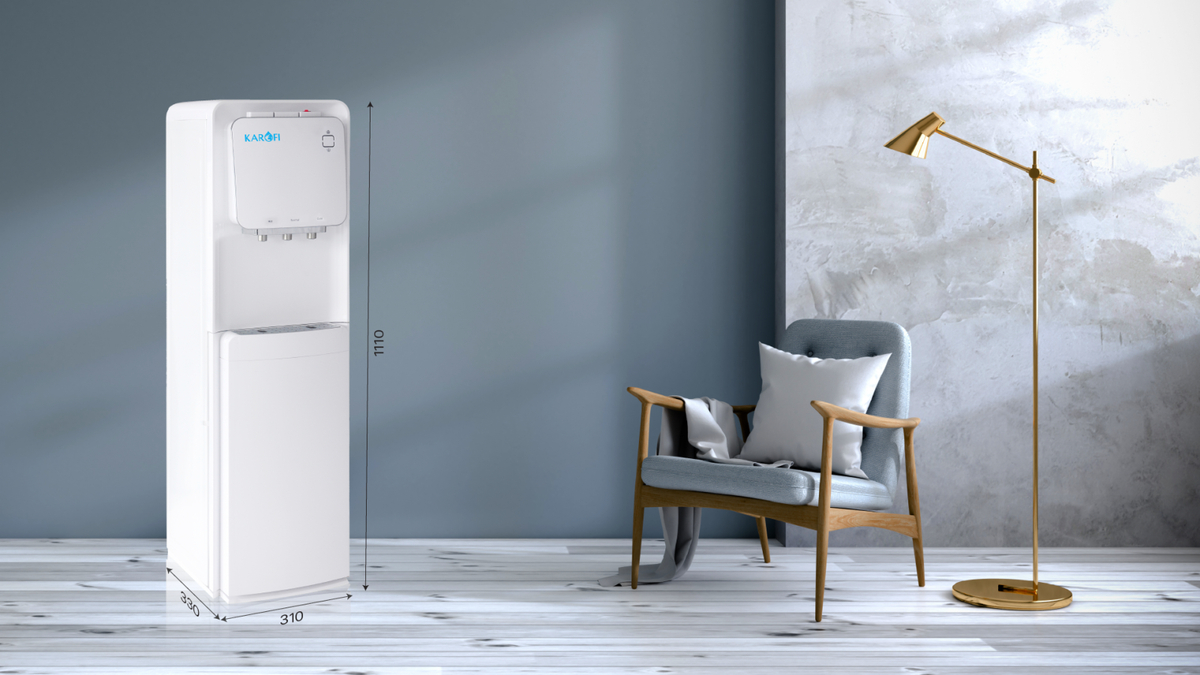 cây nước nóng lạnh karofi hc19