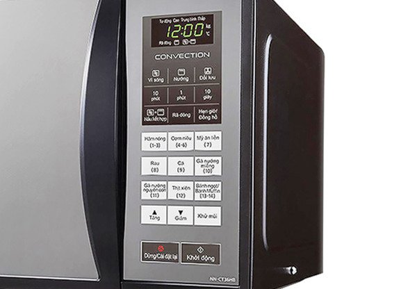 lò vi sóng panasonic nn-ct36hbyue 23 lít