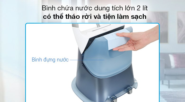 bàn ủi hơi nước đứng philips gc625/29 2400w