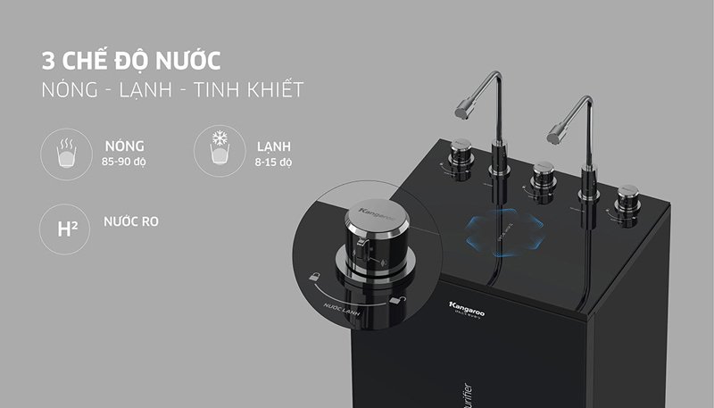 máy lọc nước nóng lạnh kangaroo kg10a2i