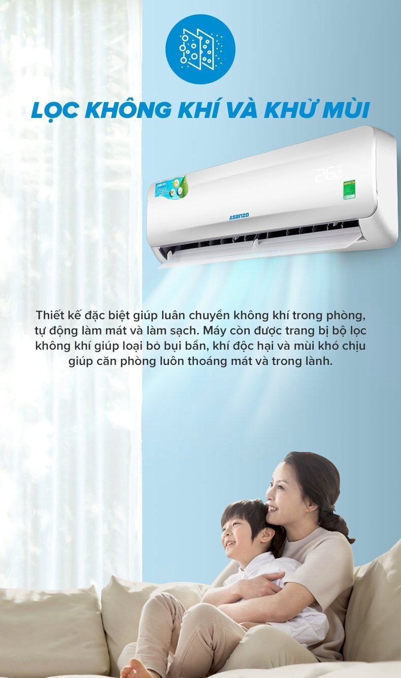 máy lạnh asanzo 3 hp s28n66