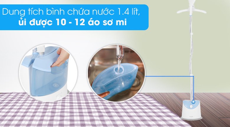 bàn ủi hơi nước đứng philips gc482/29