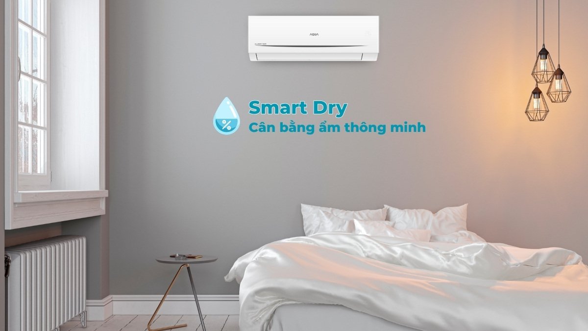máy lạnh aqua inverter 1.5 hp aqa-rv13qc2