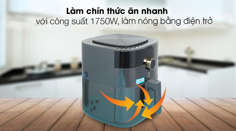 nồi chiên không dầu electrolux e6af1-520k 5 lít