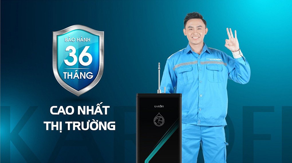 máy lọc nước karofi kaq-d58 10 lõi lọc
